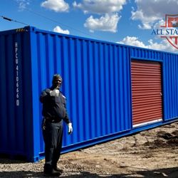 All Star Storage & Container Sales - 40' One-Trip Shipping Container w/ Roll-Up Door
