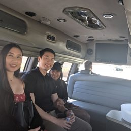 Celebrating my engagement with my cousin and his gf