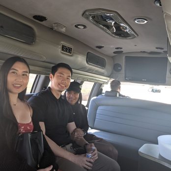 Temecula Black Car - Celebrating my engagement with my cousin and his gf - Limos Near Me - Temecula, California