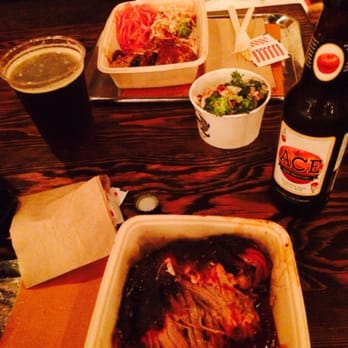 Mighty Quinn's Barbeque - Brisket, pulled pork, broccoli salad and beers - Barbeque Near Me - Clifton, New Jersey