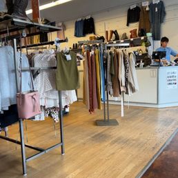 Shop or sit n wait while the staff looks through your clothes