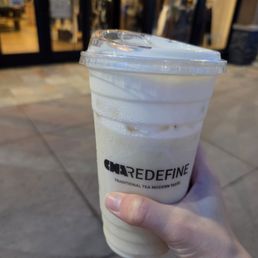 Vanilla sweet foam osmanthus tea