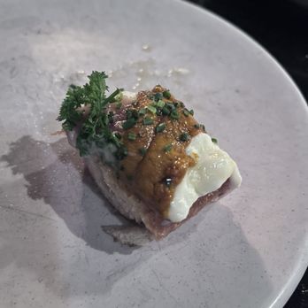 Hinoki & The Bird - Uni baguette... or what is left of it when I thought about taking a pic - Asian Fusion Near Me - Los Angeles, California
