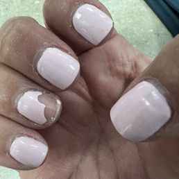 Chipped after 2 days Chipped after 2 days