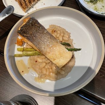 Good Omen - Salmon from menu - Italian Near Me - Zionsville, Indiana