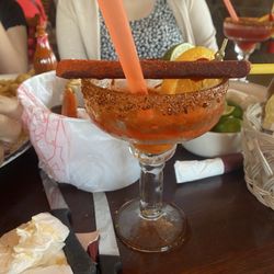 La Palma Mariscos - Mango margarita was delicious!