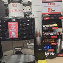 Chevron - Fresh coffee!