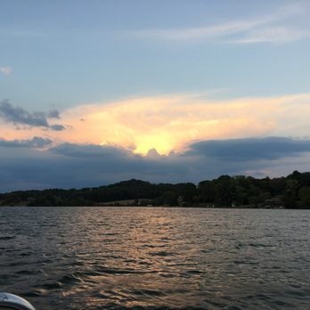 Fish On! Guided Tours - Sunset from boat - Fishing Near Me Fish On! Guided Tours - Sunset from boat - Fishing Near Me