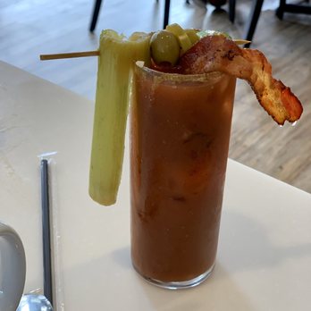 Omelet Bar - Bloody Mary... not strong but tasty. Celery needed to be fresher. - Breakfast & Brunch Near Me - Orlando, Florida Omelet Bar - Bloody Mary... not strong but tasty. Celery needed to be fresher. - Breakfast & Brunch Near Me - Orlando, Florida