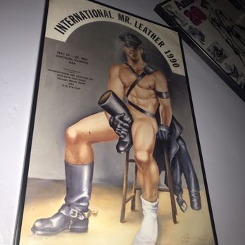 Crossings - a poster of a man in boots - Gay Bars Near Me - Lexington, Kentucky