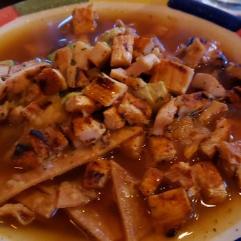 Torero's - You can probably get a good idea of how many tortillas was in the soup because you already see them at the top - Mexican Near Me - Renton, Washington