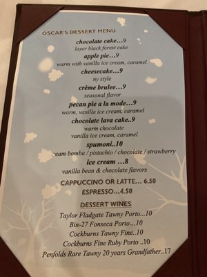 Menu photo 8 Oscar's Oceanside Virginia Beach, VA