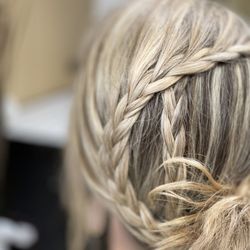 Holistic Hair Wellness - Danelle came in for an Organic Partial Highlight $85 Blow Dry Style $20 Special Occasion Hair Styling $60