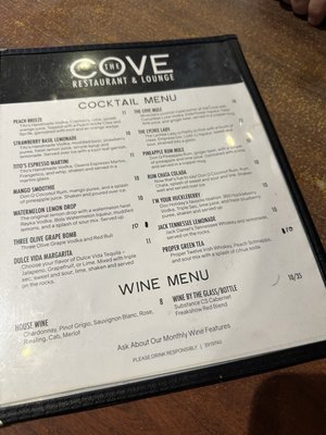 The Cove Restaurant and Lounge by null
