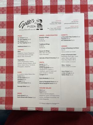 Gatto's Pizza by null