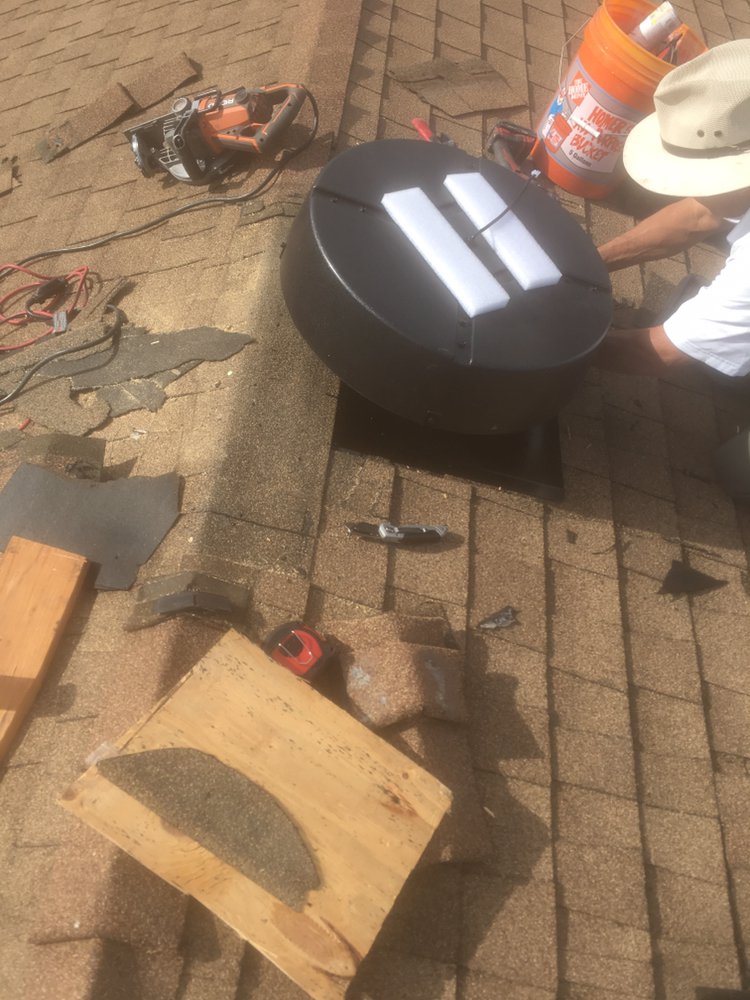 Slide of Falcon Roofing