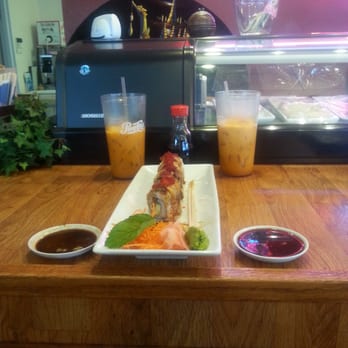 Krung Thai - Dragon roll and Thai tea! Yum! - Thai Near Me - Nampa, Idaho Krung Thai - Dragon roll and Thai tea! Yum! - Thai Near Me - Nampa, Idaho