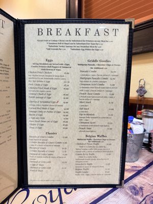 Menu photo 2 Kafe Royale Calimesa, CA