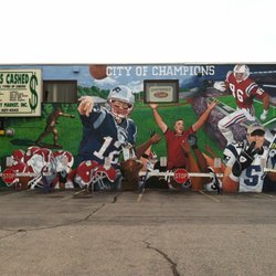 The Money Market - Mural on the building
