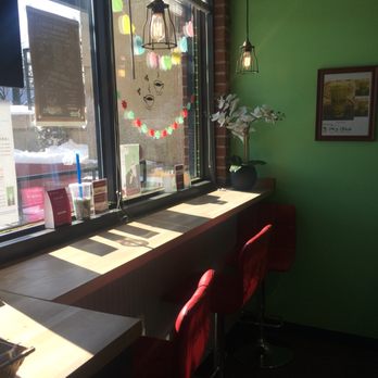 My Tea - Window seating - Bubble Tea Near Me - Edmonton, Alberta
