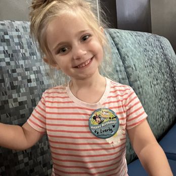 Chef Mickey's - She was so happy! - American Near Me - Lake Buena Vista, Florida