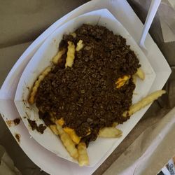 Rush's - Chili and cheese fries looked delicious