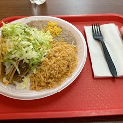 Rodolfo's Taco Shop - Delicious ground beef tacos