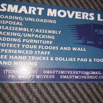 Smart Movers - Services offer - Movers Near Me Smart Movers - Services offer - Movers Near Me