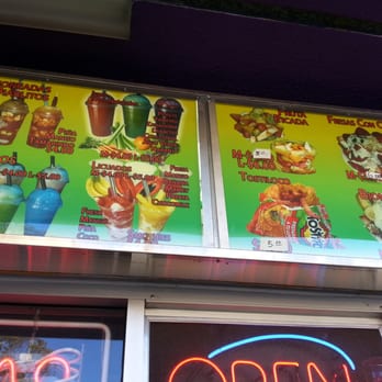 Raspados y Bionicos El Machin - Half of the menu - Juice Bars & Smoothies Near Me - Los Angeles, California Raspados y Bionicos El Machin - Half of the menu - Juice Bars & Smoothies Near Me - Los Angeles, California