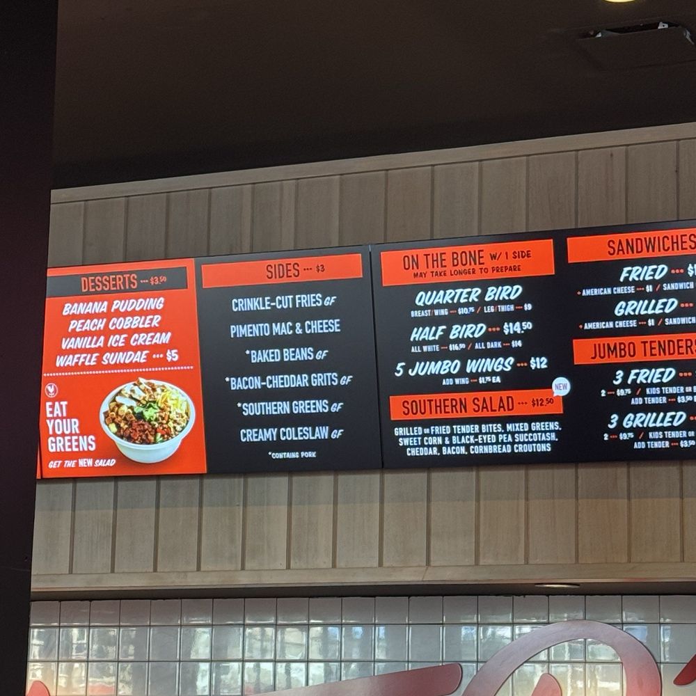 Hattie B's Hot Chicken - Austin - Domain NORTHSIDE - Menu - Southern Near Me - Austin, Texas