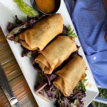 Mad Cow Grill - Curry Chicken Spring Rolls - American Near Me - Laurel, Maryland Mad Cow Grill - Curry Chicken Spring Rolls - American Near Me - Laurel, Maryland