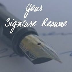 Your Signature Resume