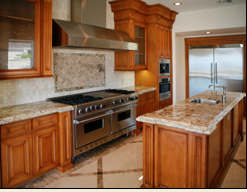 Color Flooring Kitchen and Bath