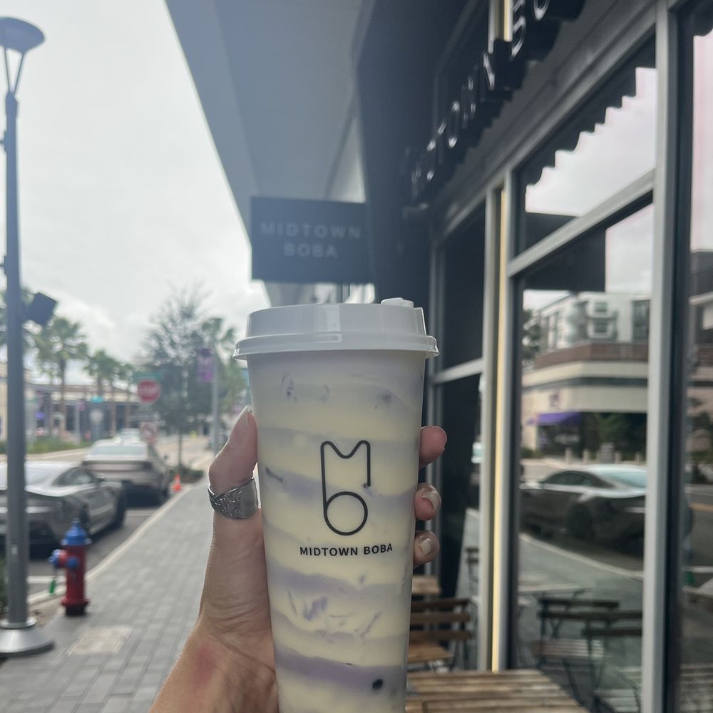 Midtown Boba - Tiger Taro Milk Tea - Bubble Tea Near Me - Tampa, Florida Midtown Boba - Tiger Taro Milk Tea - Bubble Tea Near Me - Tampa, Florida