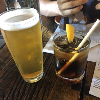 The Well - Double fisting beer and whiskey & coke - Bars Near Me - Oakland, California