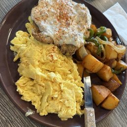 Housemade Country Fries Steak and 3 Eggs Housemade Country Fries Steak and 3 Eggs