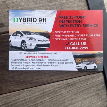 Hybrid 911 Prius - Auto Repair Near Me - Garden Grove, California Hybrid 911 Prius - Auto Repair Near Me - Garden Grove, California