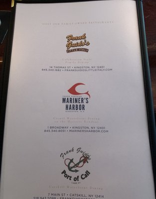 Menu photo 6 Front Street Tavern Kingston, NY Menu photo 6 Front Street Tavern Kingston, NY