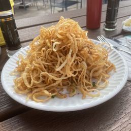 Fried onion straws
