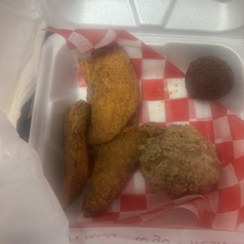 Captain Mc's Seafood - Drum fish nuggets meal $22 - Seafood Near Me - Houston, Texas