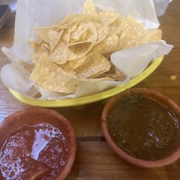 Home made Chips and salsa! Home made Chips and salsa!