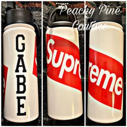 Peachy Pine Couture - Water bottle for adults