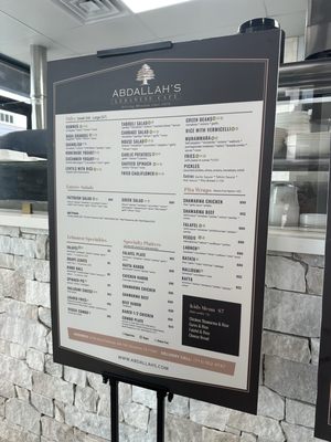 Menu photo 5 Abdallah’s Lebanese Cafe Houston, TX