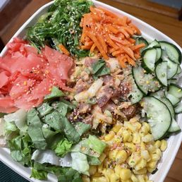 Signature Spicy Tuna bowl as is on the menu with no modifications Signature Spicy Tuna bowl as is on the menu with no modifications