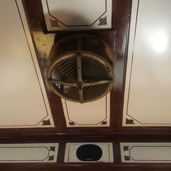 Fillmore & Western Railway - Inside the Food Car - the coolest car on the train.  Sit here on a hot day. - Trains Near Me - Fillmore, California