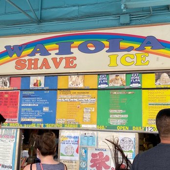 Waiola Shave Ice - Ice Cream & Frozen Yogurt Near Me - Honolulu, Hawaii Waiola Shave Ice - Ice Cream & Frozen Yogurt Near Me - Honolulu, Hawaii