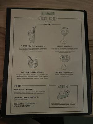 Menu photo 3 Bittersweet Raleigh, NC