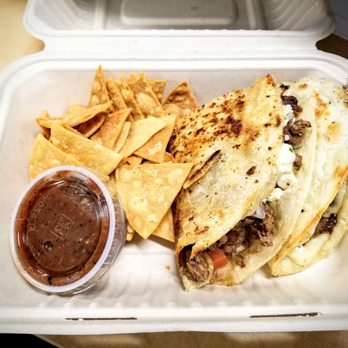 Dilla Libre Dos - The Steak n Bleu is awesome, and comes with a few chips and salsa as well. I could eat this every day! - Mexican Near Me - Scottsdale, Arizona Dilla Libre Dos - The Steak n Bleu is awesome, and comes with a few chips and salsa as well. I could eat this every day! - Mexican Near Me - Scottsdale, Arizona