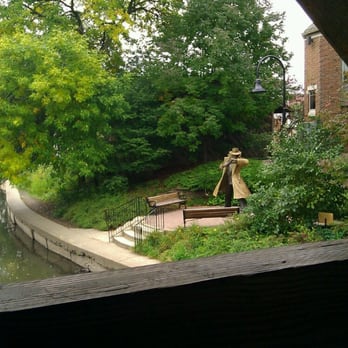 Naperville Riverwalk - Dick Tracy statue, dedicated to the artist, a Naperville resident - Parks Near Me - Naperville, Illinois