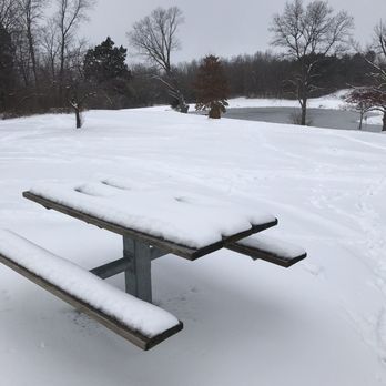 Whitham Woods - Picnic bench right by the parking w - Fishing Near Me - Fairfield, Iowa Whitham Woods - Picnic bench right by the parking w - Fishing Near Me - Fairfield, Iowa